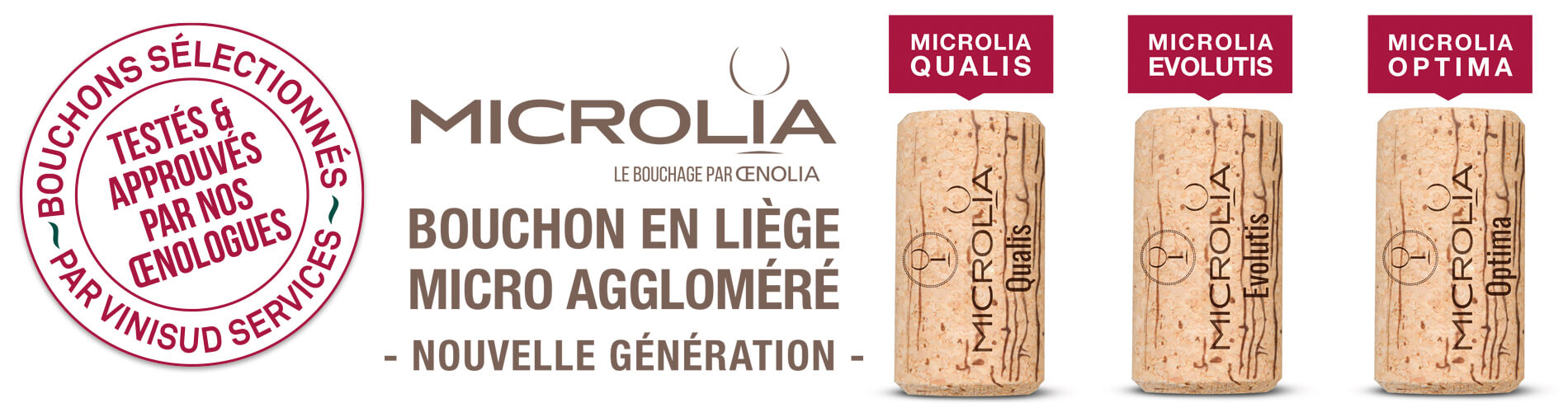 Nouvelle gamme de bouchons à découvrir